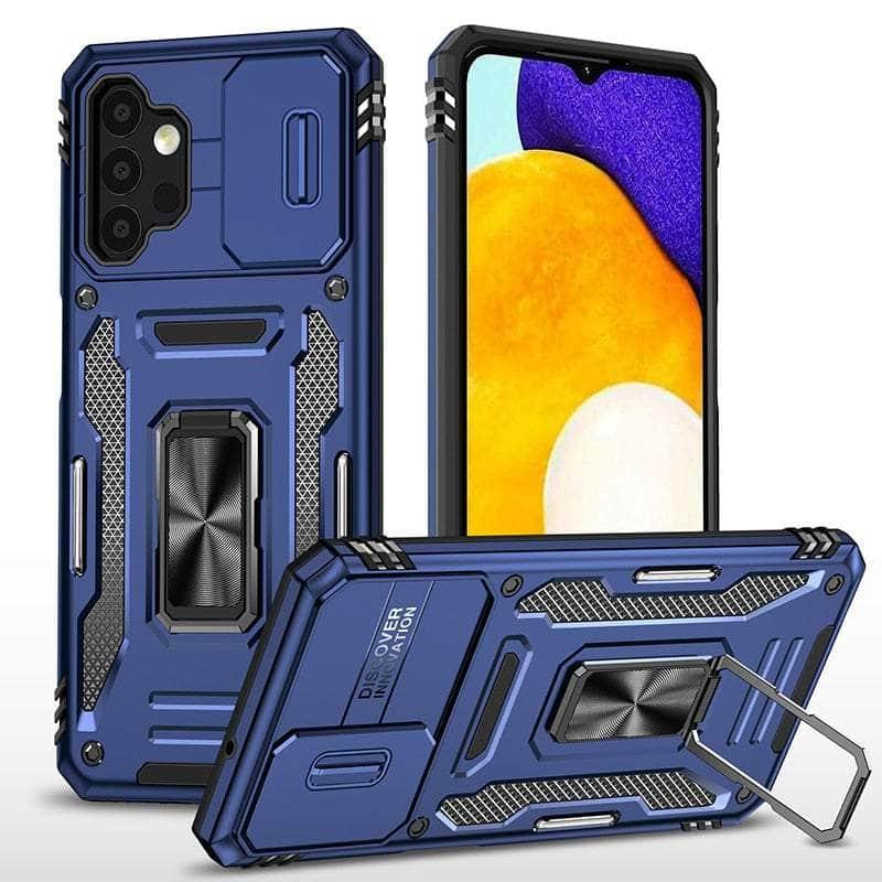 Casebuddy Navy Blue / for Galaxy A54 5G Galaxy A54 2023 Finger Ring Kickstand Cover