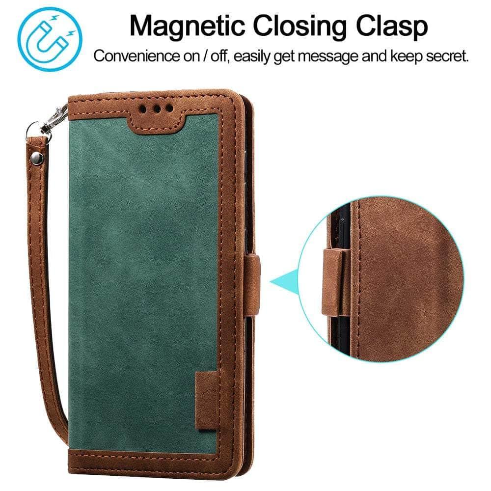 Casebuddy Galaxy A54 Leather Flip Wallet Case