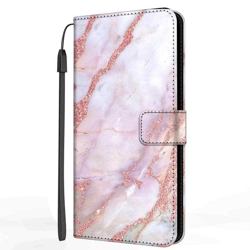 Casebuddy Galaxy A54 Marble Leather Case