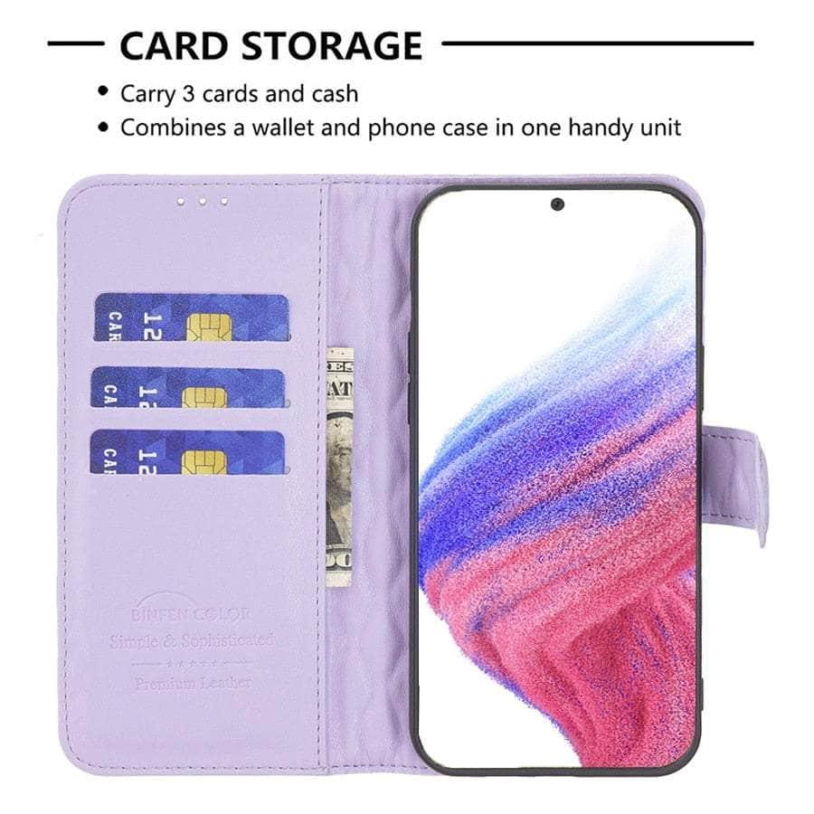 Casebuddy Galaxy A54 Small Fragrance Leather Case