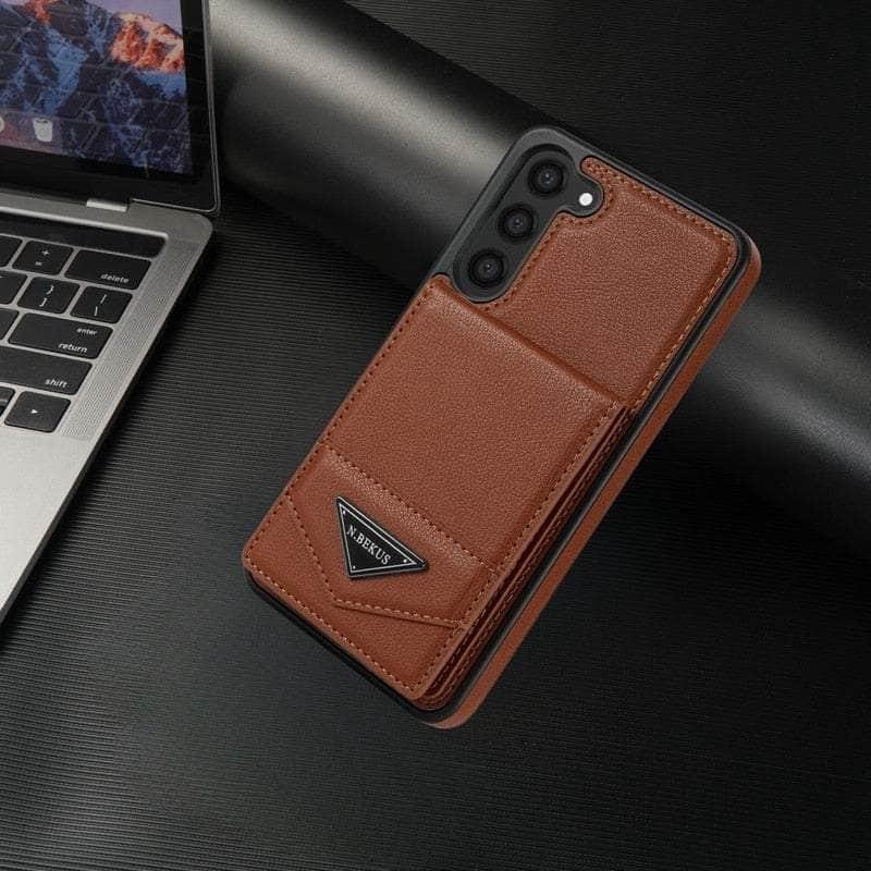 Casebuddy Galaxy S23 FE Wallet Leather Anti-theft Case