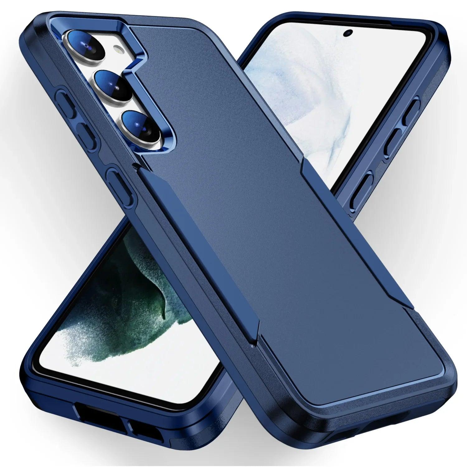 Casebuddy Navy Blue / for Galaxy S24 Galaxy S24 Anti-Falling Hard Cover