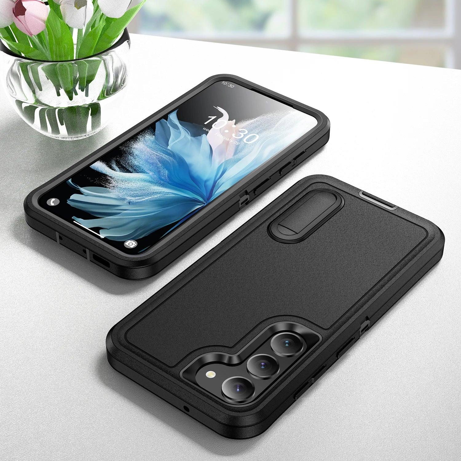 Galaxy S24 Plus Anti-Dust Kickstand Rugged Case