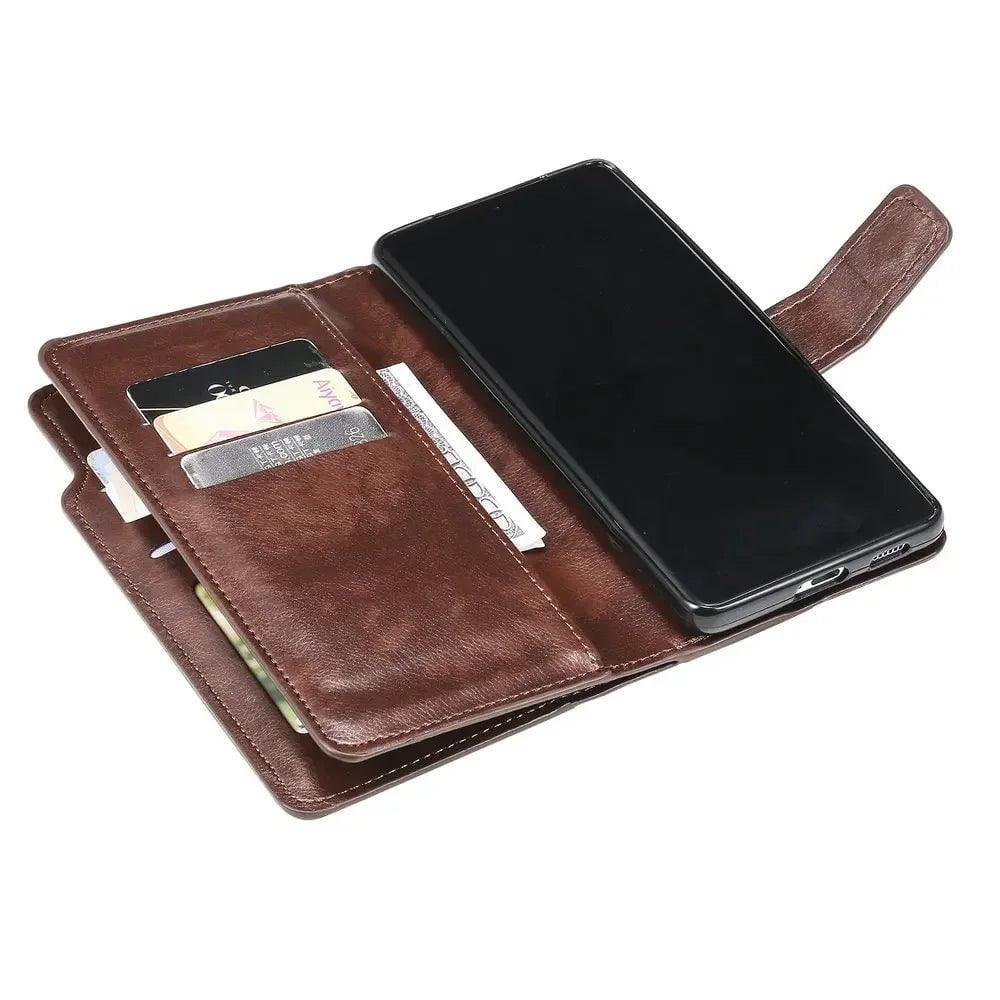 Galaxy S24 Plus Flip Wallet Book Leather Case