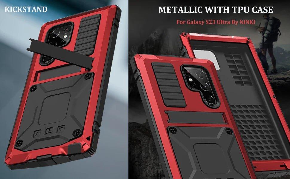 Casebuddy Galaxy S24 Plus Rugged Military Metal Case