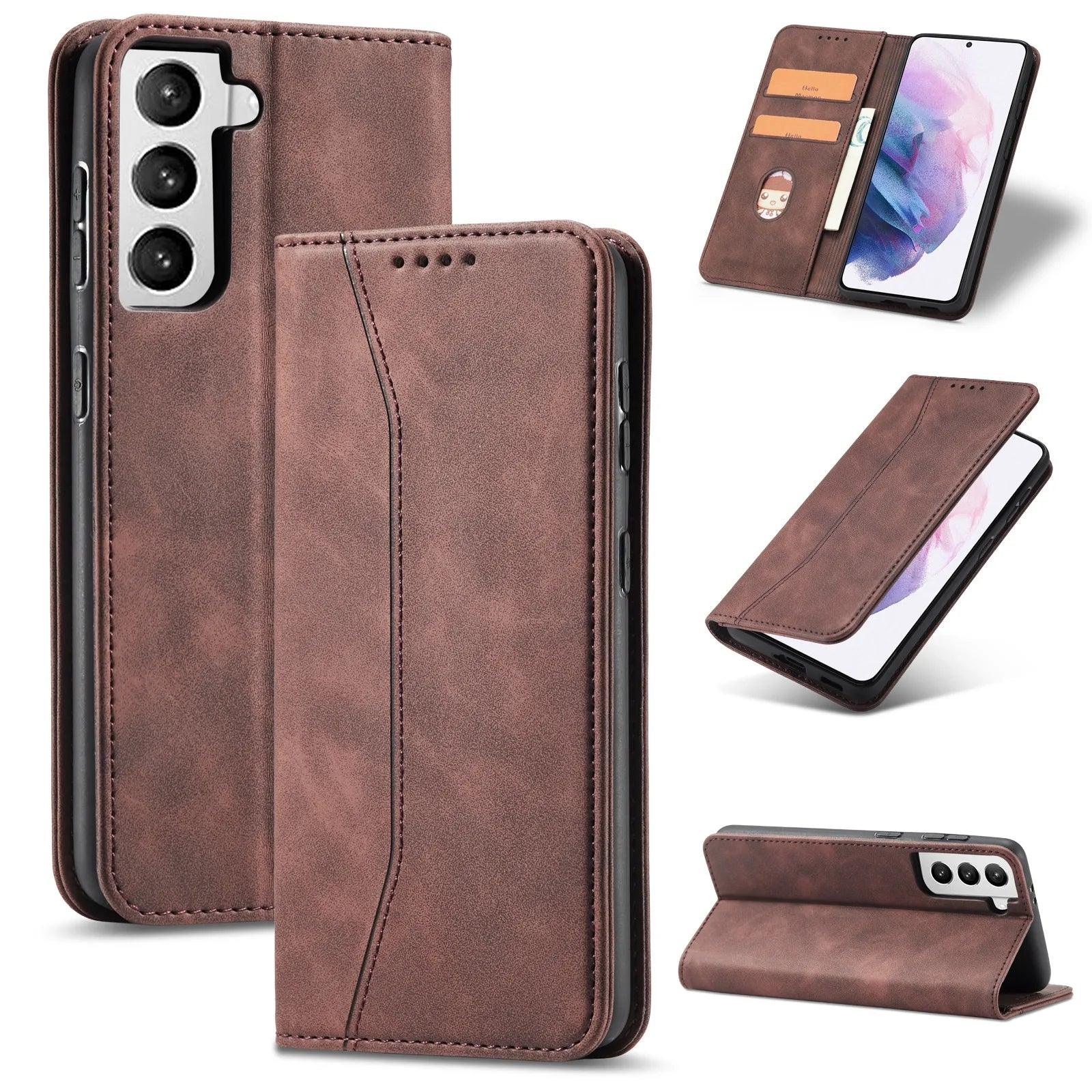 Casebuddy Galaxy S24 Ultra Luxury Vegan Leather Case