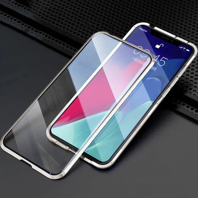 Casebuddy Galaxy S24 Ultra Magnetic Adsorption Glass Metal Case