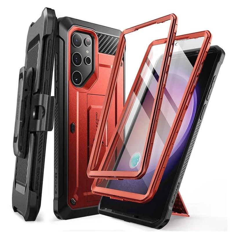 Casebuddy Ruddy / PC + TPU Galaxy S24 Ultra Supcase UB Pro Full-Body Dual Layer Case