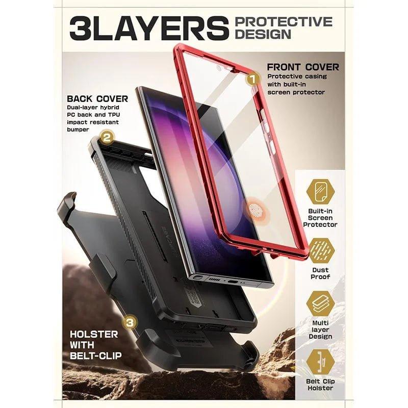 Casebuddy Galaxy S24 Ultra Supcase UB Pro Full-Body Dual Layer Case