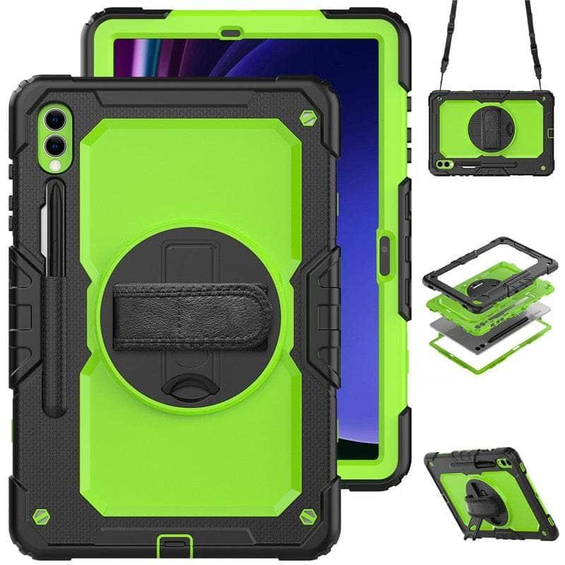 Casebuddy Galaxy Tab S9 Plus Shockproof Shoulder Strap Case