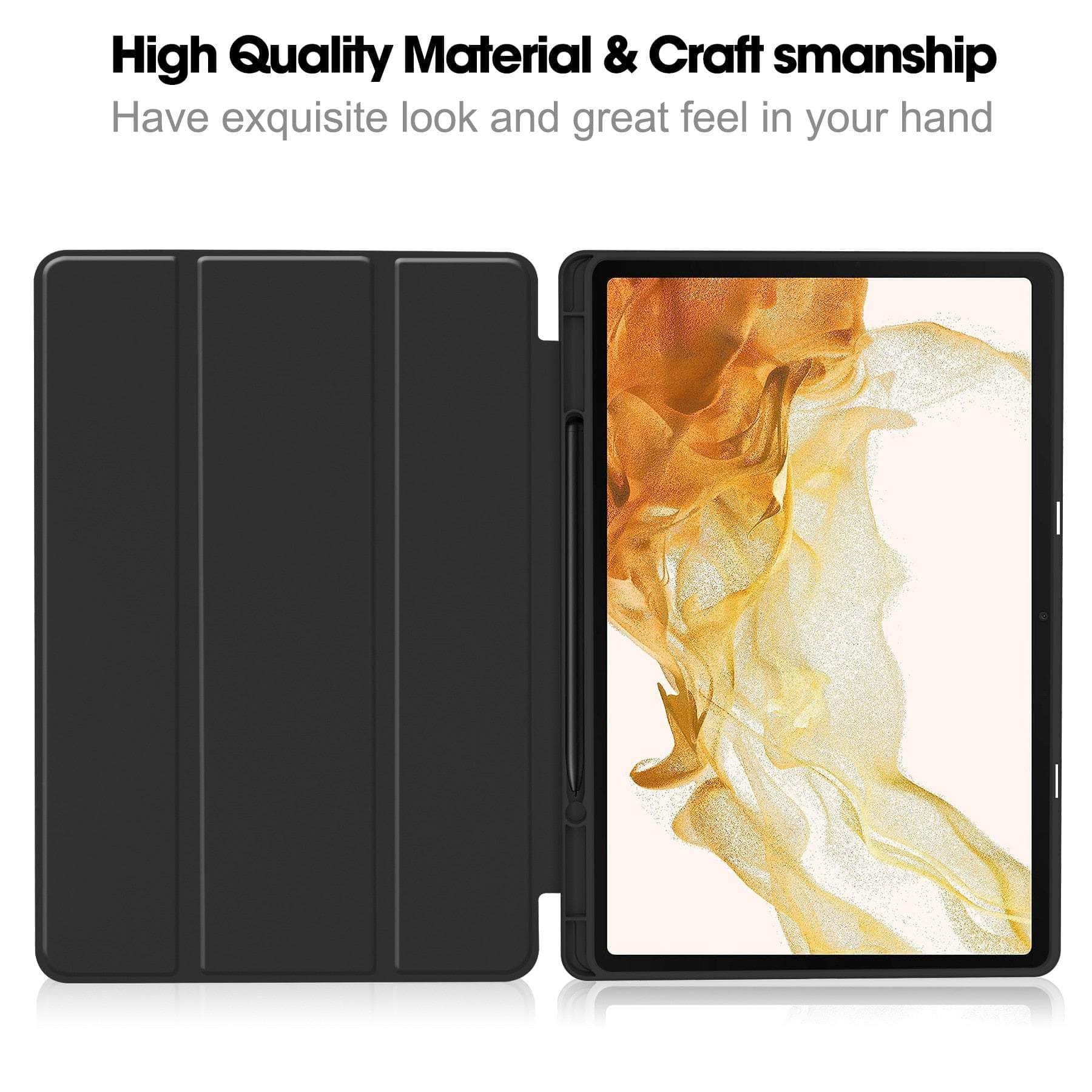 Casebuddy Galaxy Tab S9 Ultra Smart Case Pencil Holder