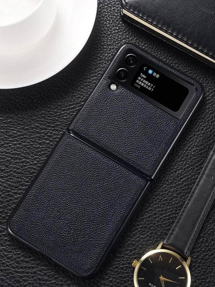 Casebuddy Galaxy Z Flip 5 Vegan Leather Case