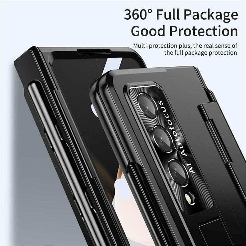 Casebuddy Galaxy Z Fold 4 Pen Holder Kickstand Case