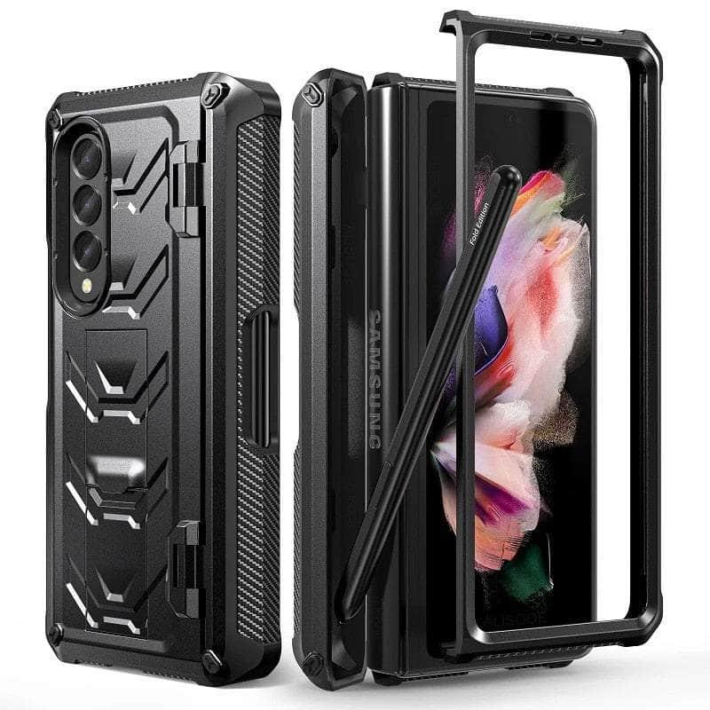 Casebuddy Galaxy Z Fold 5 Hinge Pen Slot Kickstand Hard Case