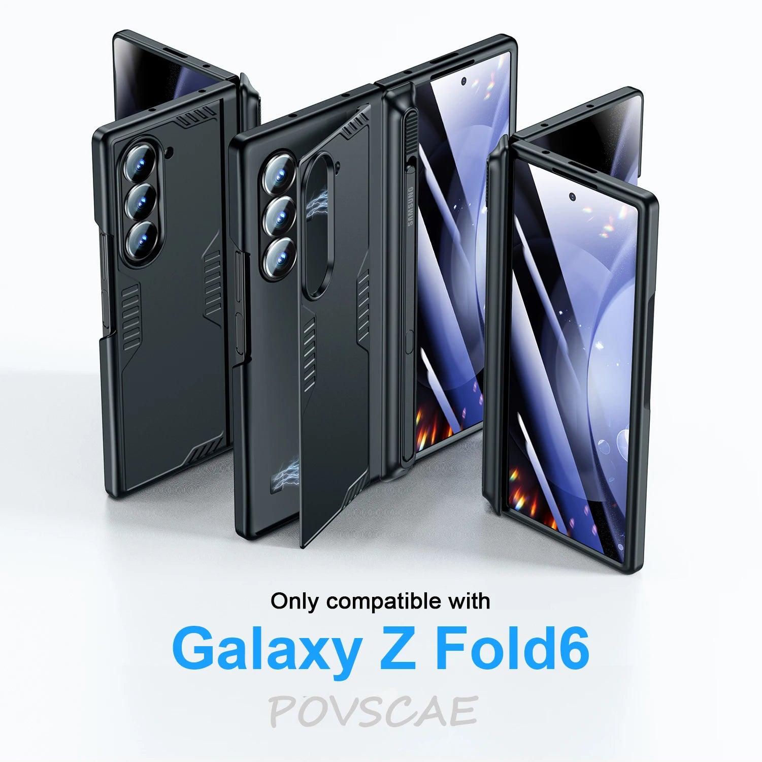 Galaxy Z Fold 6 S Pen Holder Full Body Hinge Case - CaseBuddy Australia