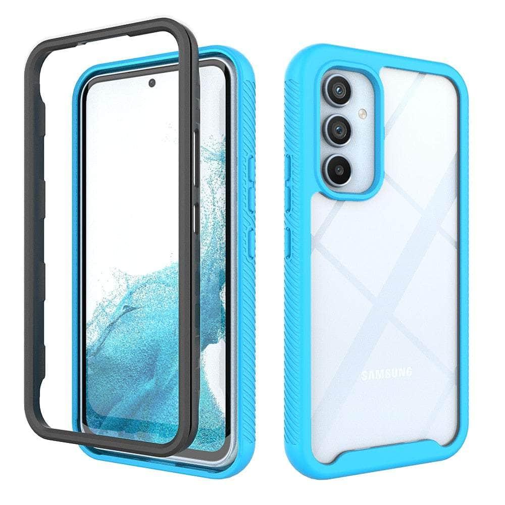 Casebuddy Sky Blue / For Galaxy A14 5G Hybrid Full Body Rugged Galaxy A14 Case