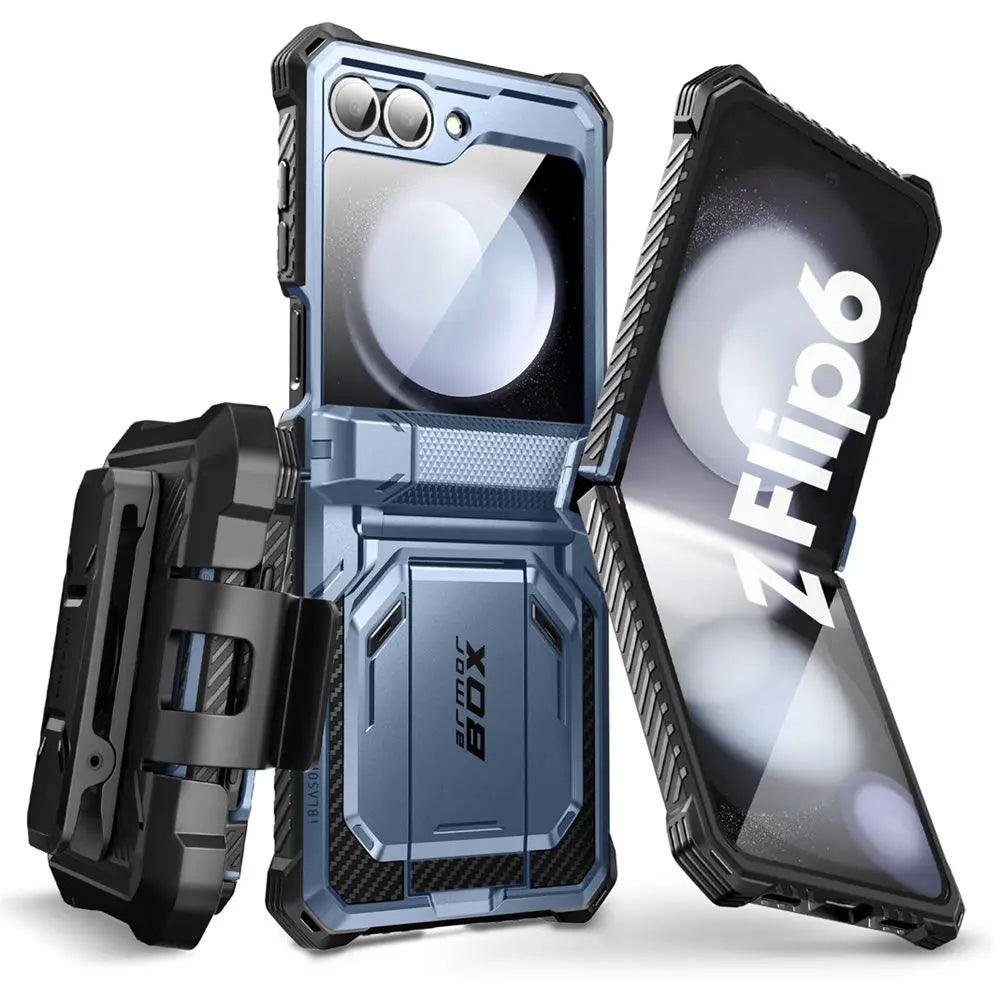 I-BLASON Galaxy Z Flip 6 Armorbox Full-Body Rugged Holster - CaseBuddy Australia