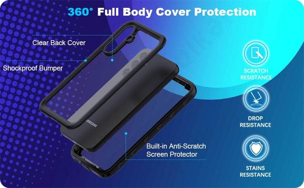 Casebuddy IP68 Shellbox Waterproof Galaxy A14 Case