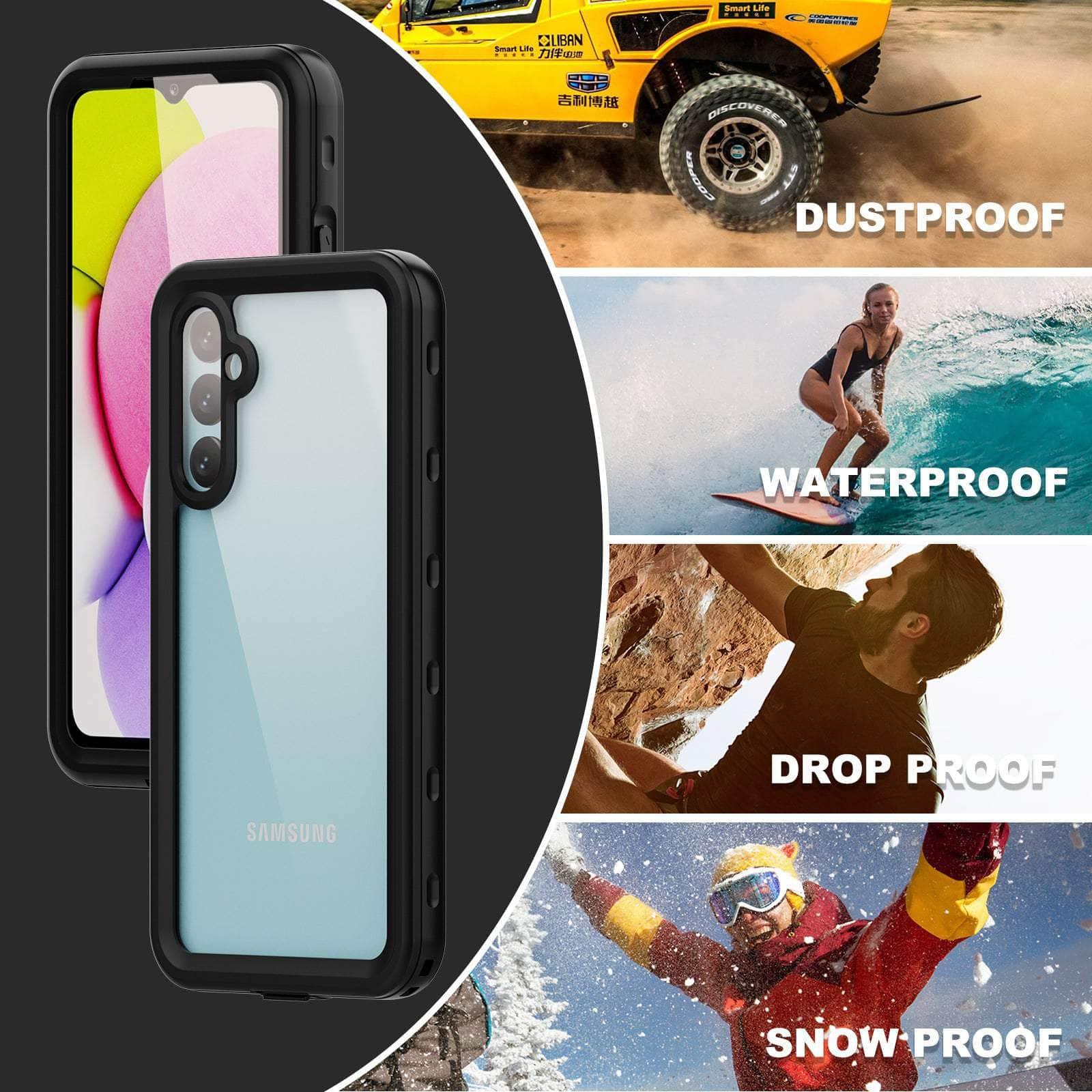 Casebuddy IP68 Waterproof Galaxy A14 Crystal Case