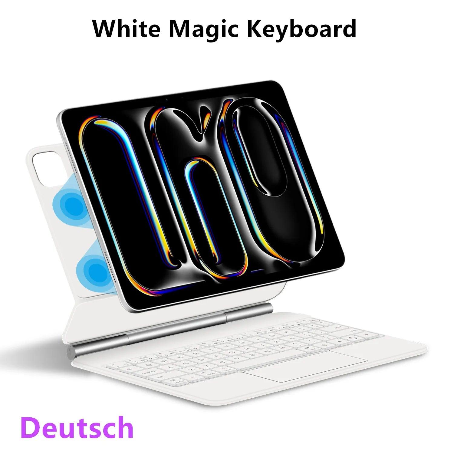 iPad Air 13 2024 Magic Keyboard Smart Magnetic Case - CaseBuddy Australia