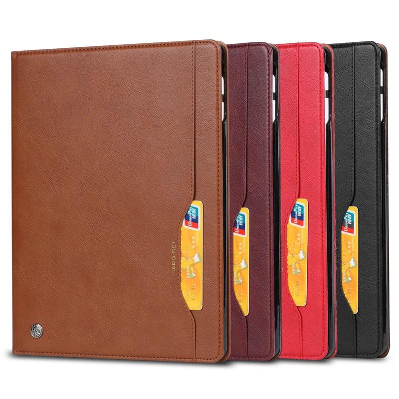 iPad Pro 13 2024 Business Flip Leather Card Slot Book Stand - CaseBuddy Australia