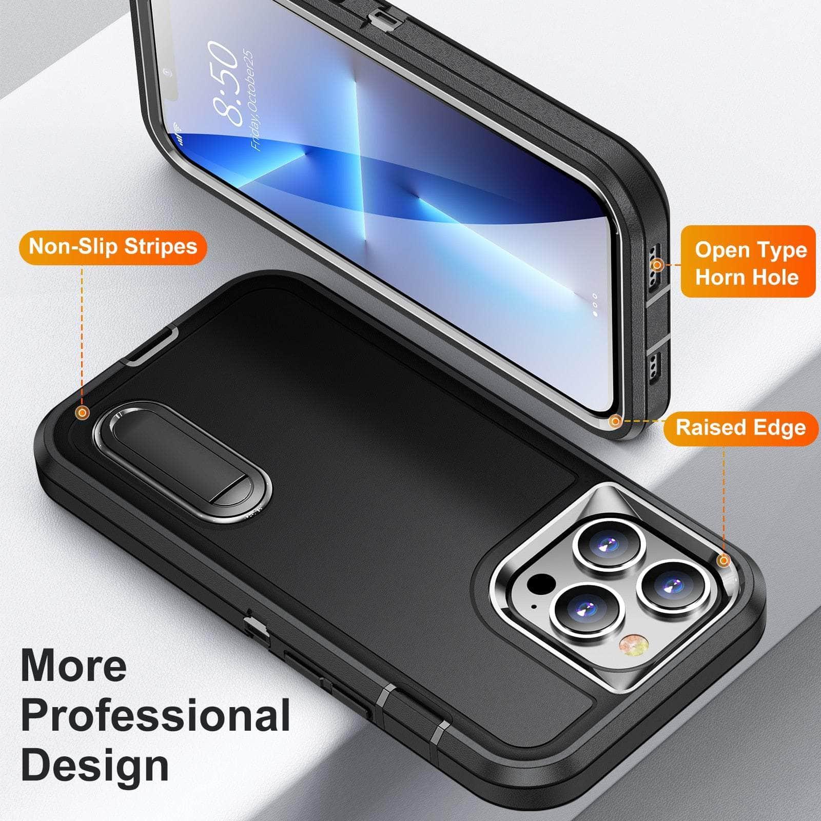 Casebuddy iPhone 15 Heavy Armor Shockproof Defend Case