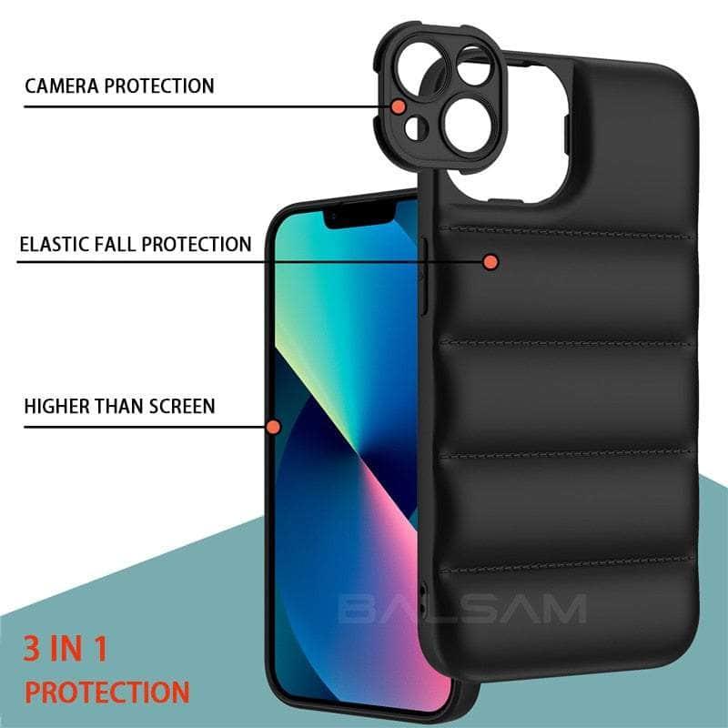 Casebuddy iPhone 15 Plus Down Jacket Shockproof Cover