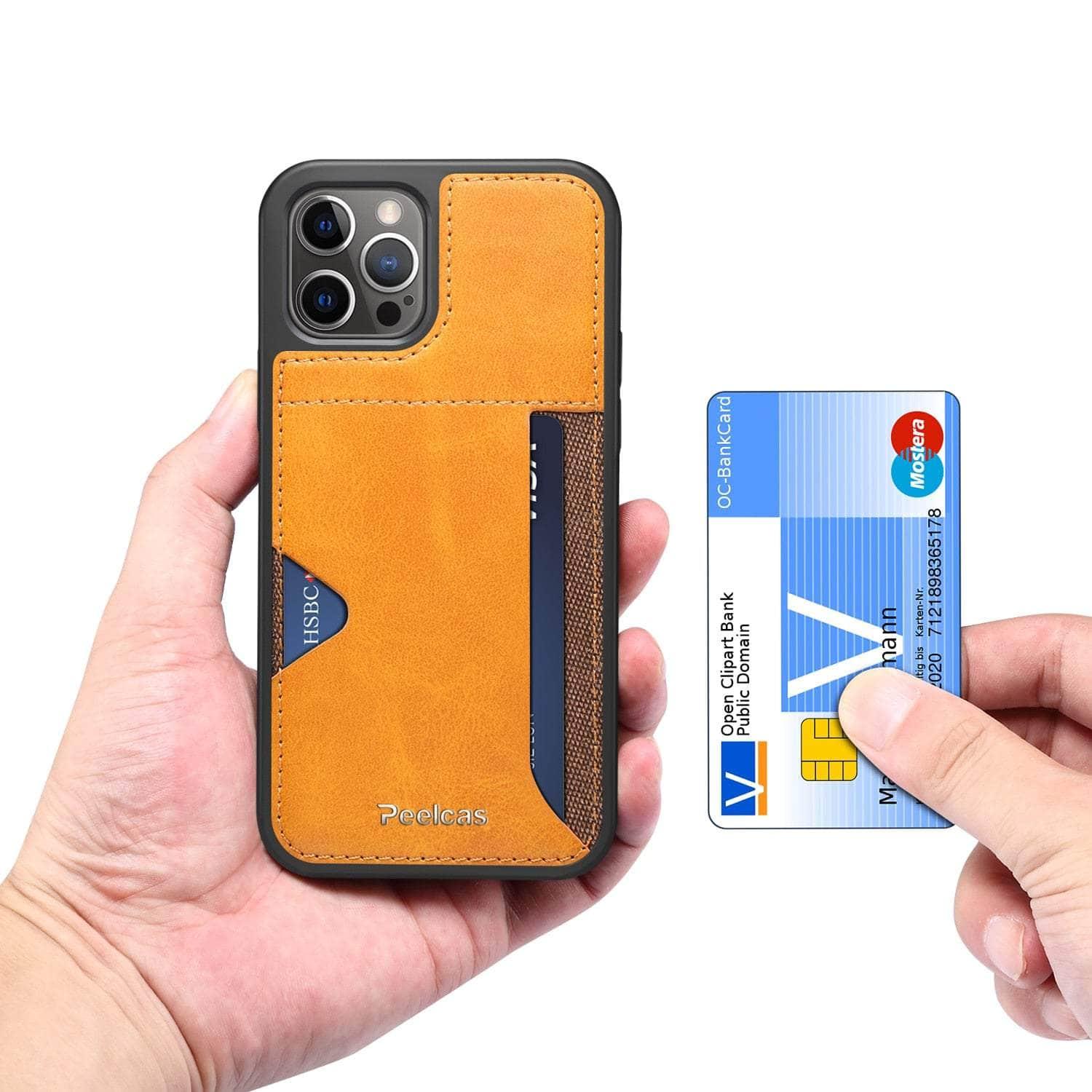 Casebuddy iPhone 15 Plus Drop Protection Card Holder Case