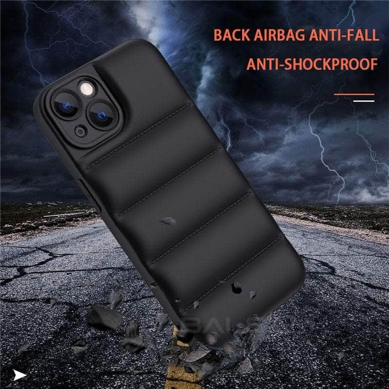 Casebuddy iPhone 15 Pro Down Jacket Shockproof Cover