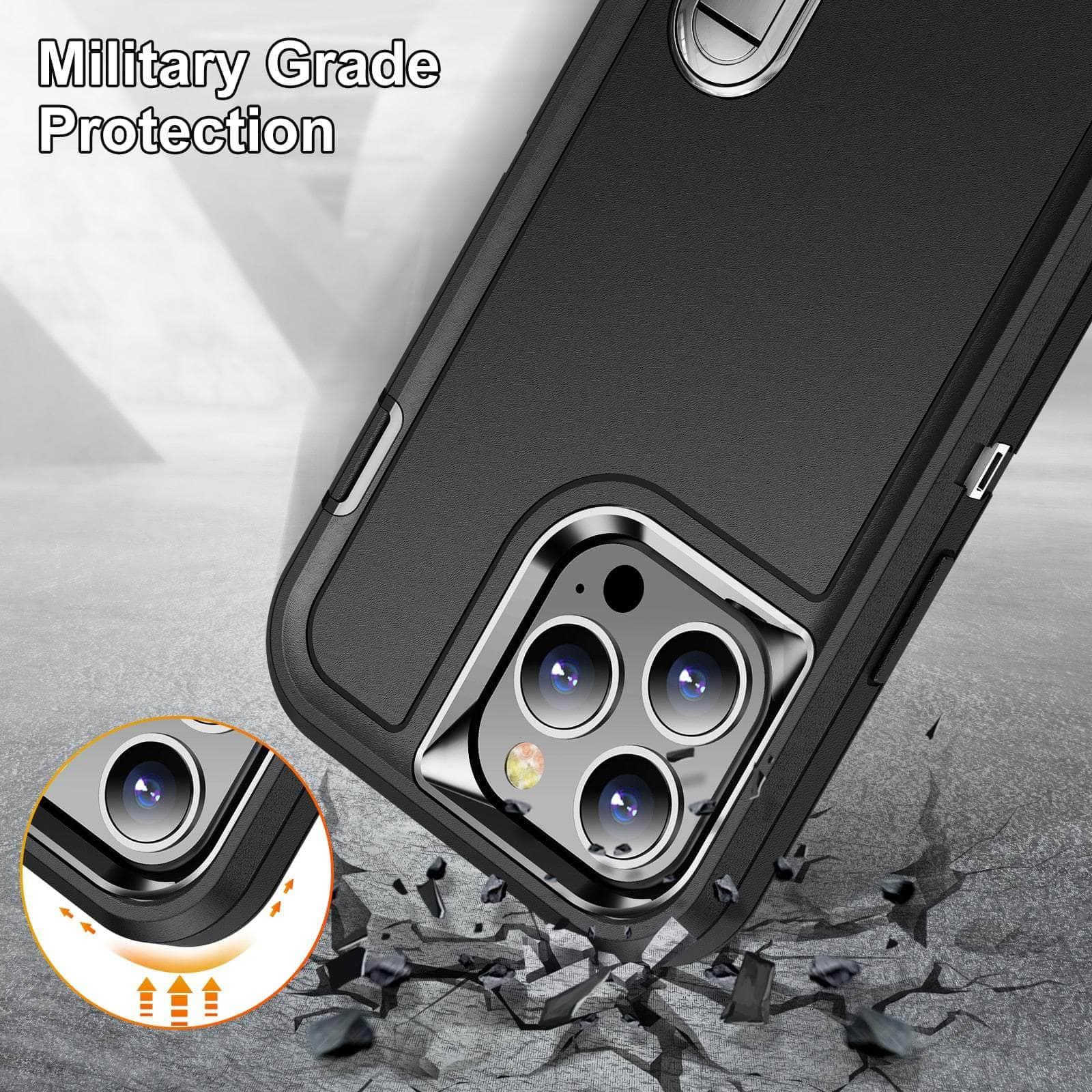 Casebuddy iPhone 15 Pro Heavy Armor Shockproof Defend Case