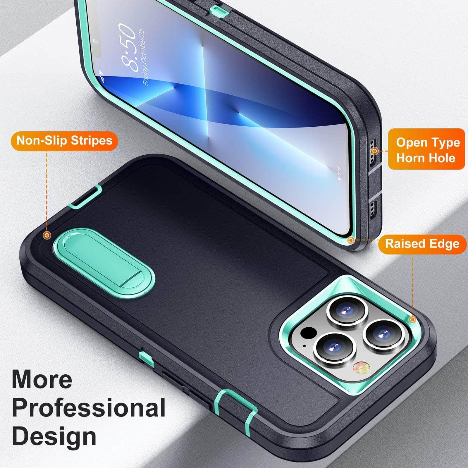 Casebuddy iPhone 15 Pro Heavy Armor Shockproof Defend Case