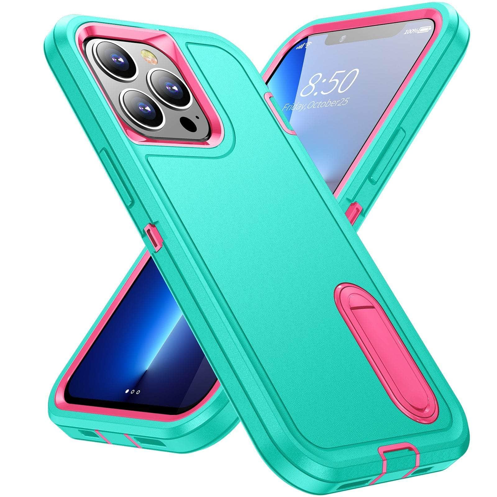 Casebuddy iPhone 15 Pro Heavy Armor Shockproof Defend Case