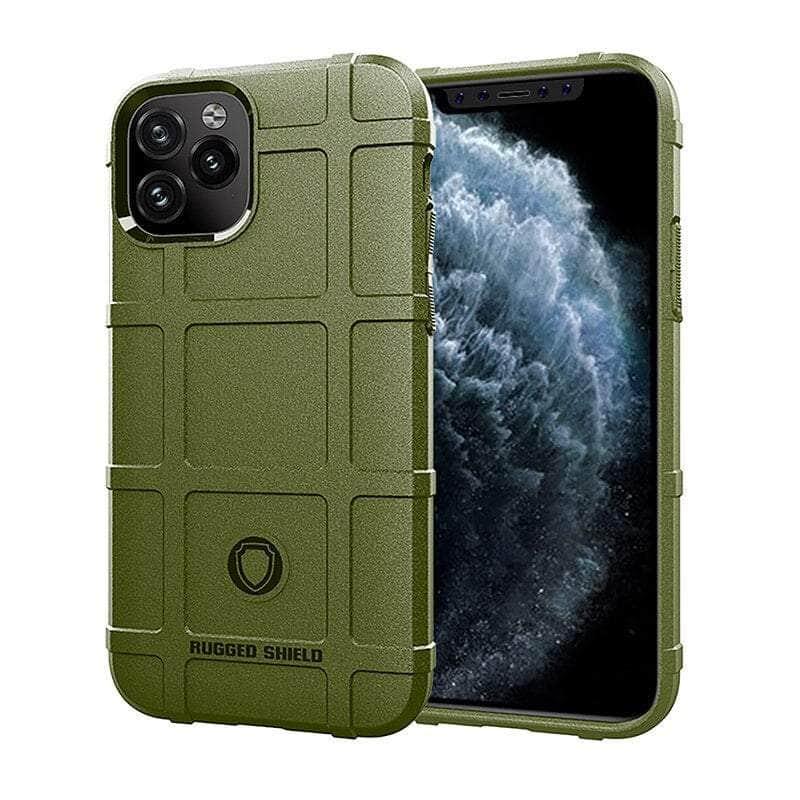 Casebuddy iPhone 15 Pro Rugged Fiber Shield Matte Rubber Case