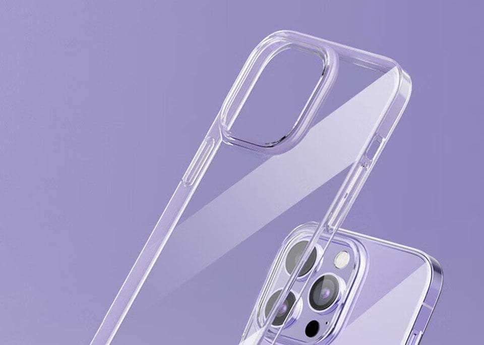 Casebuddy iPhone 15 Pro Transparent Soft TPU Silicone Cover