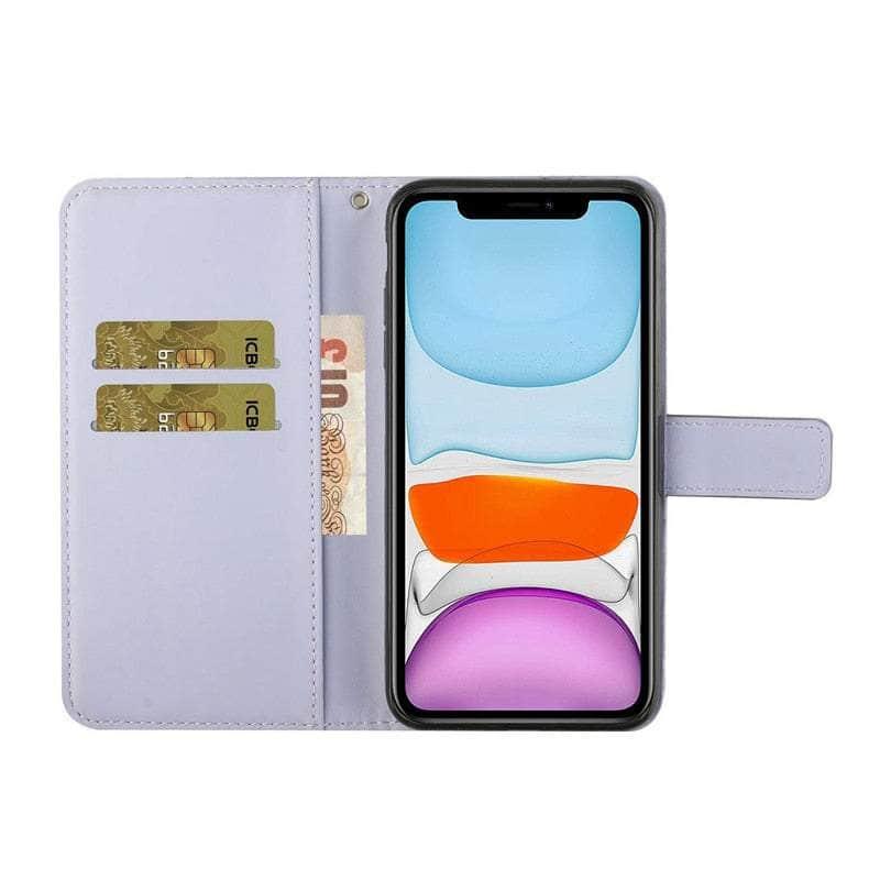 Casebuddy Leather Flip Wallet Galaxy A14 Floral Case