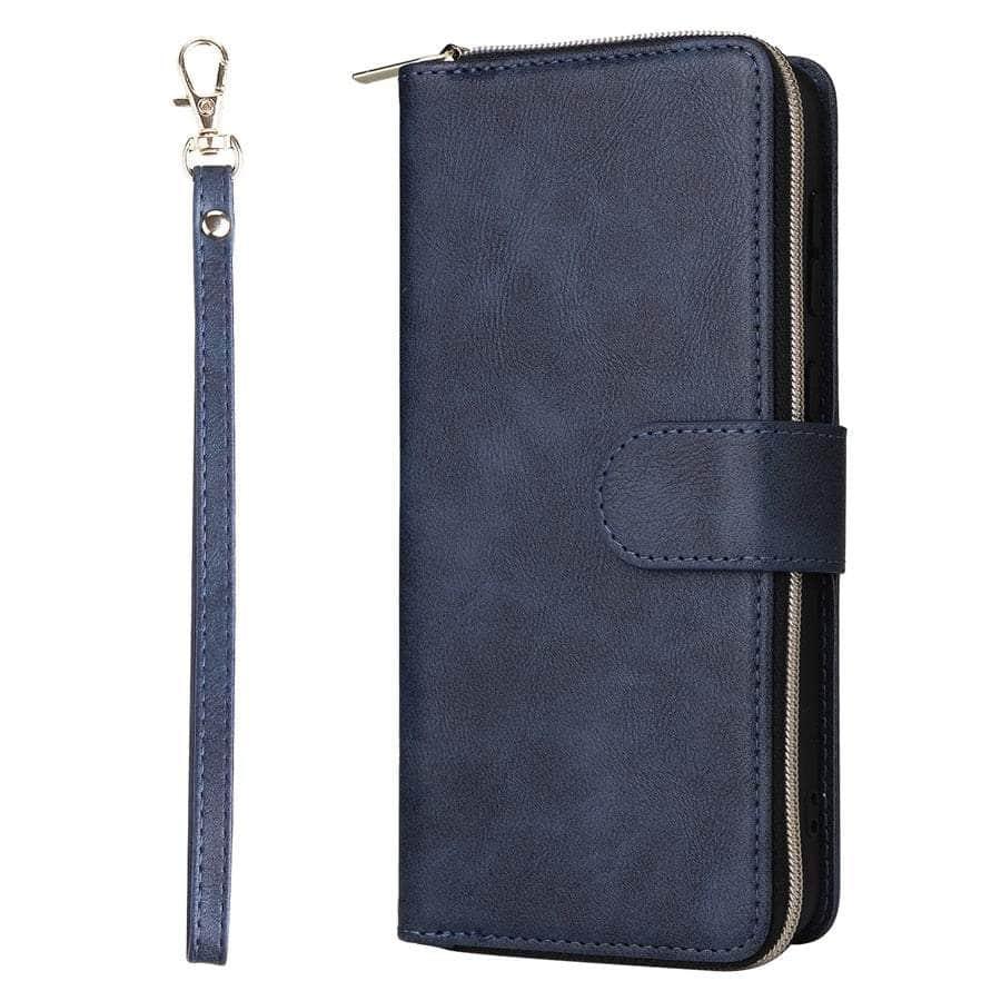 Casebuddy Luxury Galaxy A34 Wallet 9-Card Leather Case