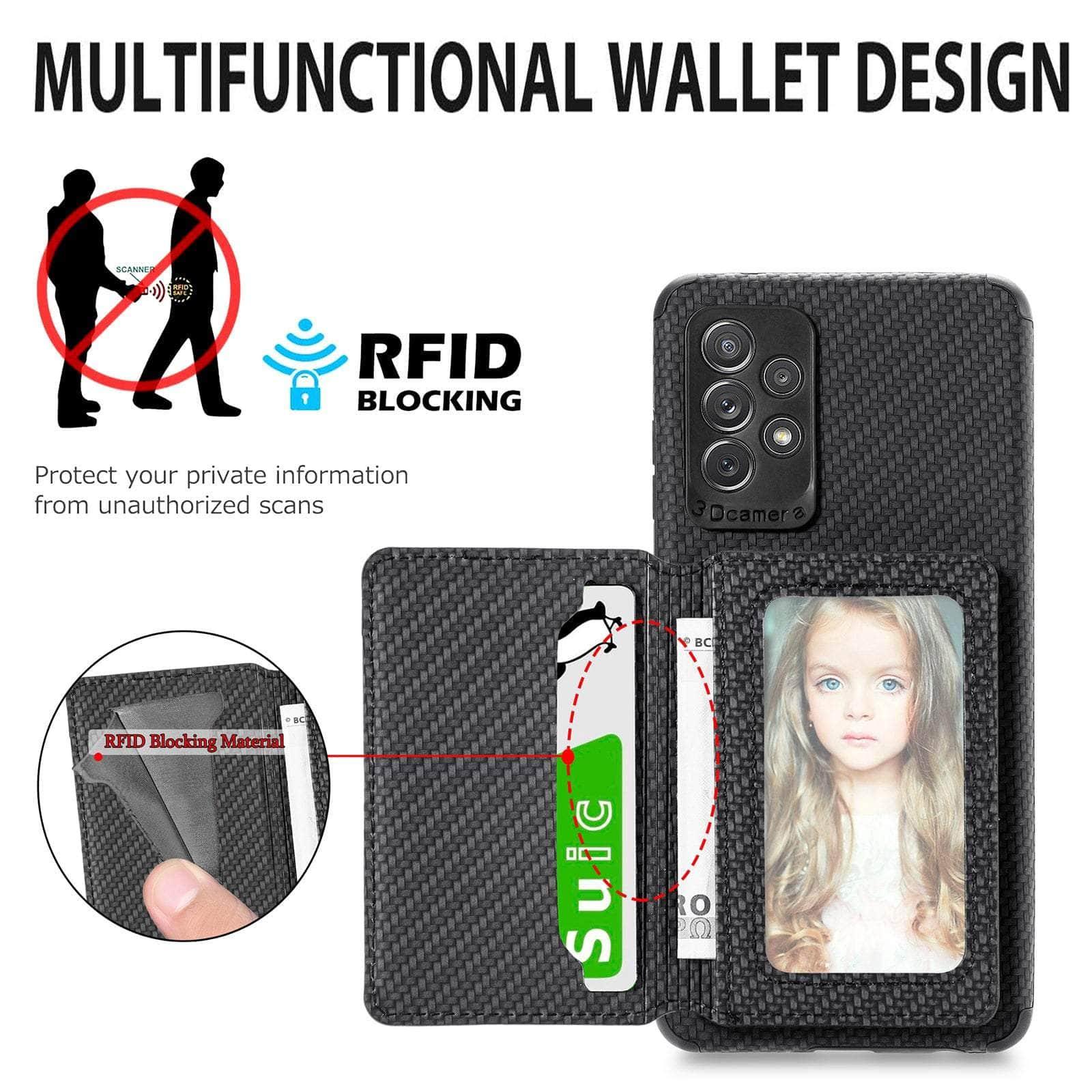 Casebuddy Magnetic Wallet Galaxy A54 Card Holder Cover