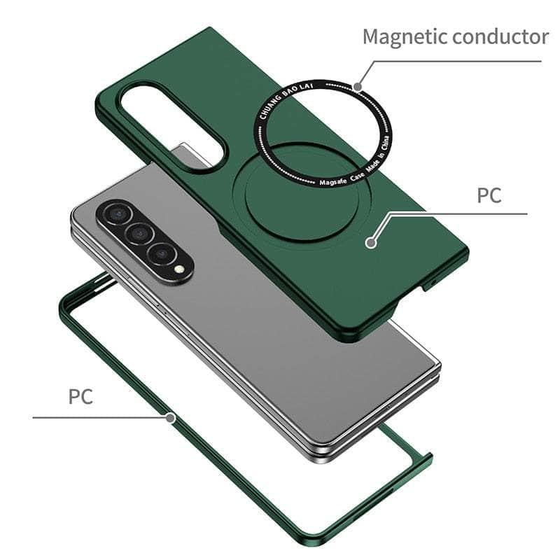 Casebuddy Magnetic Wireless Charging Galaxy Z Fold 5 Case