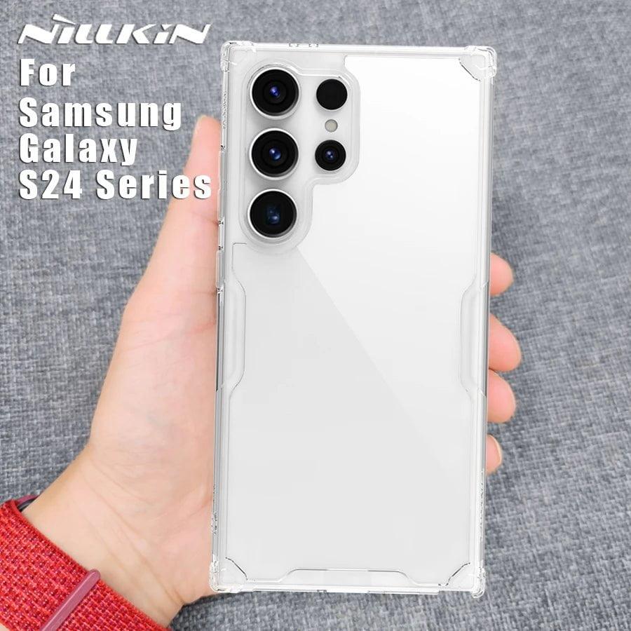 Casebuddy White / For SM S24 Plus Nillkin Galaxy S24 Plus Nature TPU Pro Silicone Cover