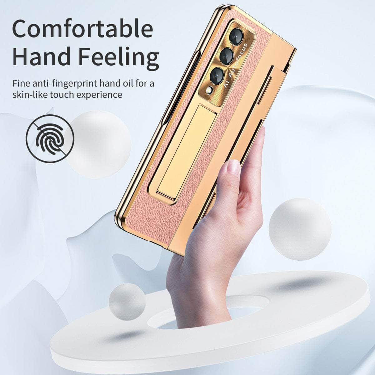 Casebuddy Plating Galaxy Z Fold 5 Glass Protection Cover