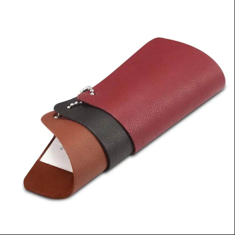 Casebuddy Real Leather iPhone 15 Plus Vintage Card Case