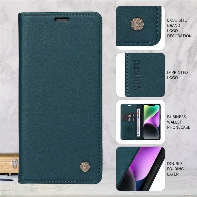 Casebuddy Samsung Galaxy A54 Flip Vegan Leather Case