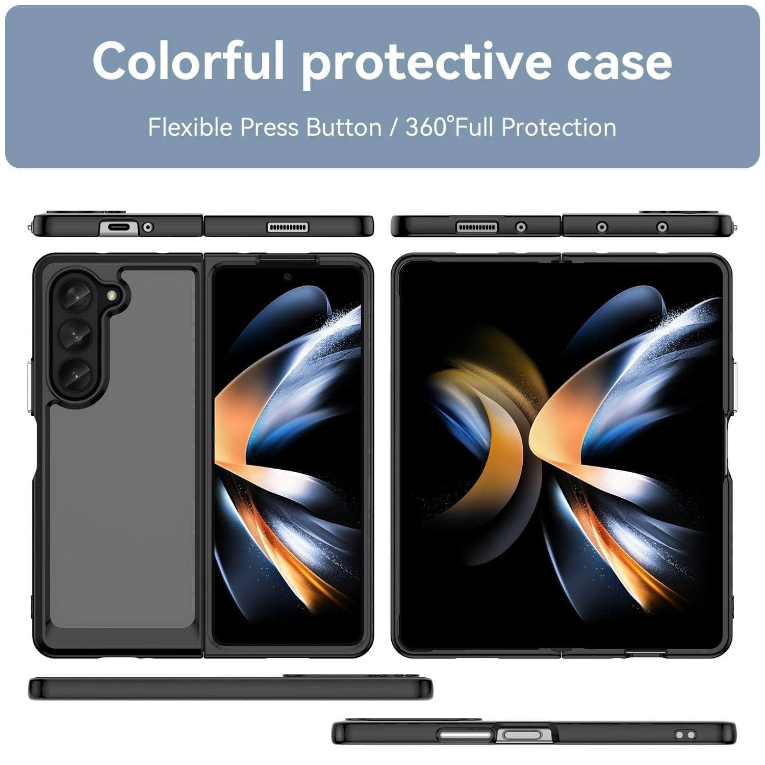 Casebuddy Shockproof Galaxy Z Fold 5 Bumper Cover