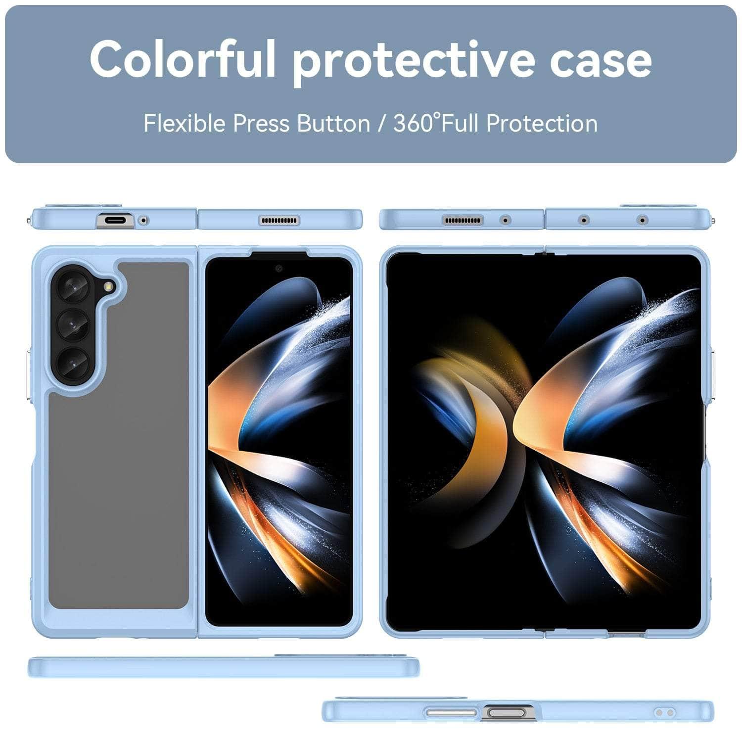 Casebuddy Shockproof Galaxy Z Fold 5 Bumper Cover