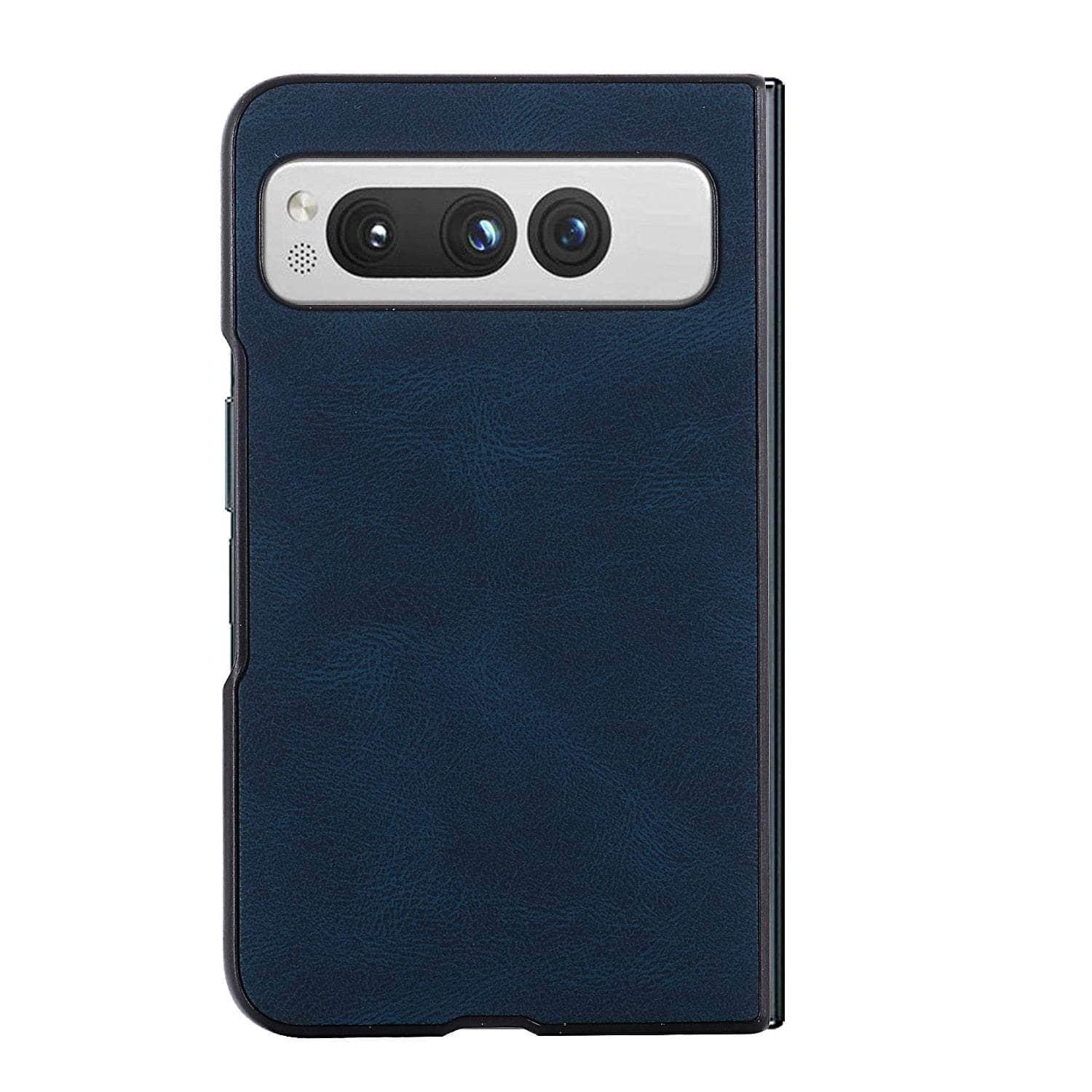 Casebuddy Gray / For Pixel Fold Size: Google Pixel Fold Vegan Leather Skin