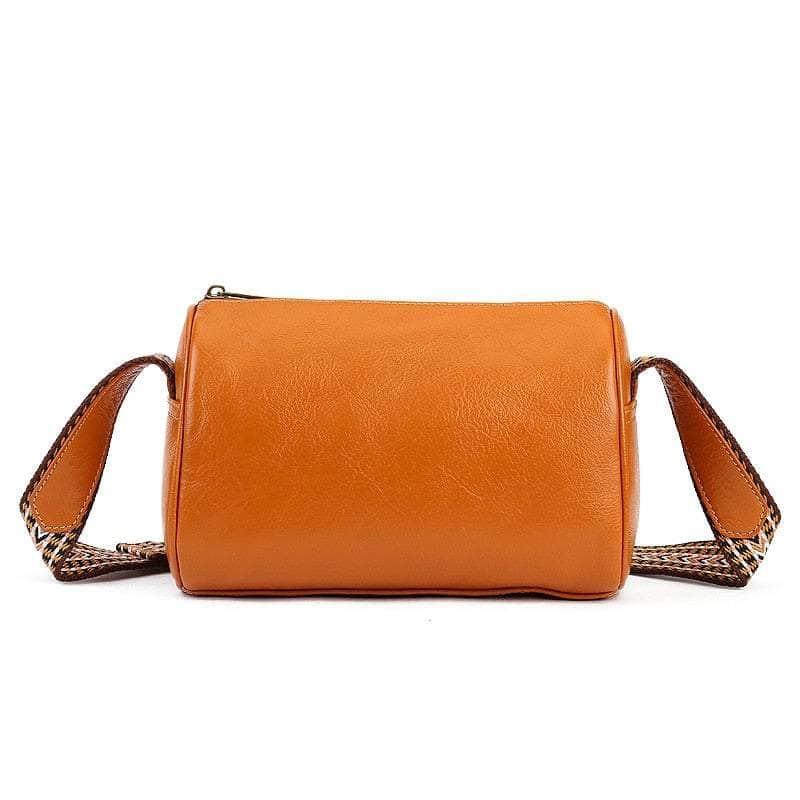 Vintage Genuine Leather Small Shoulder Messenger Bag