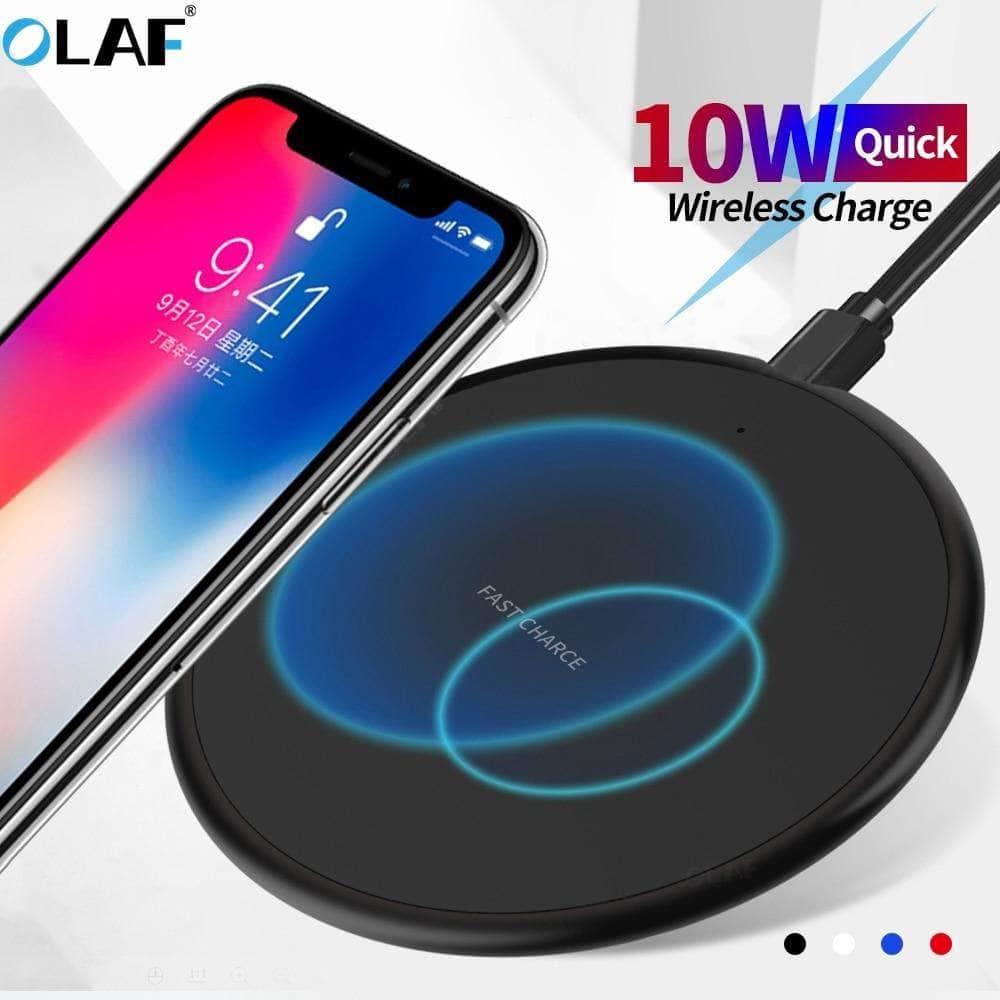 10W Fast Wireless Charger Apple Samsung Huawei