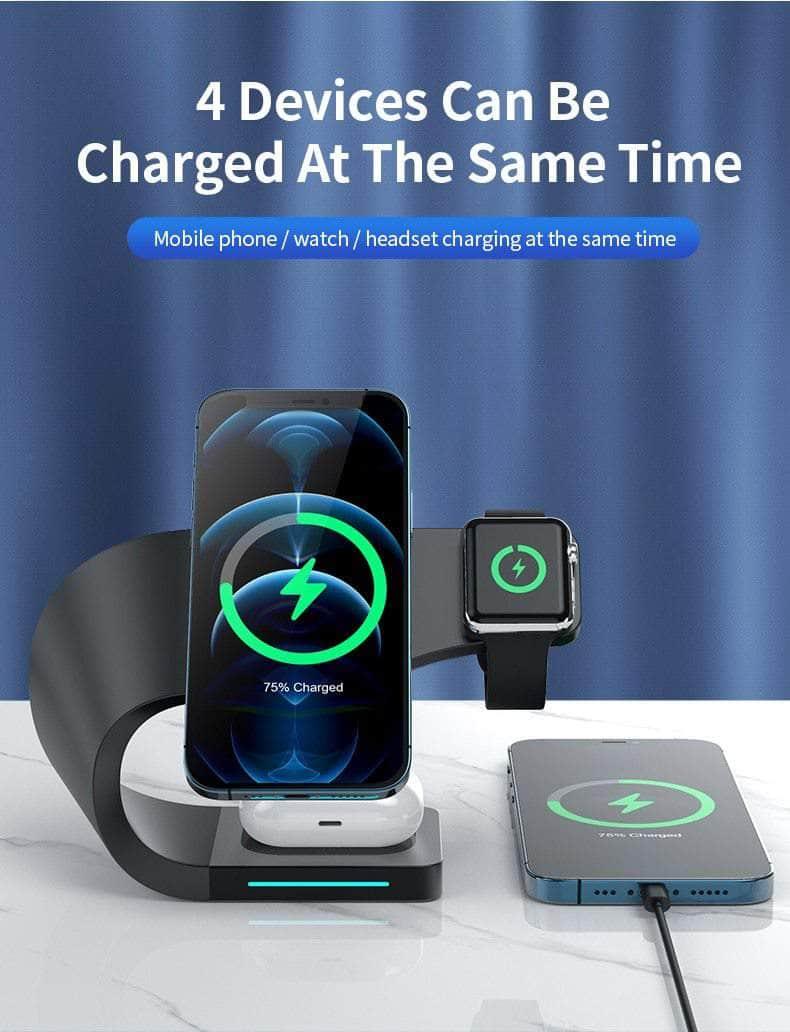 CaseBuddy Australia Casebuddy 3 in 1 Magnetic Wireless Charger Stand iPhone 12 & 13