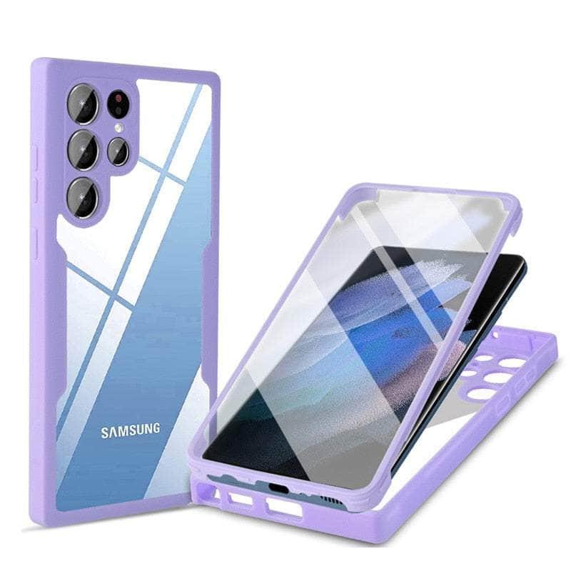 360 Full Protection Galaxy S23 Plus Soft Clear Cover