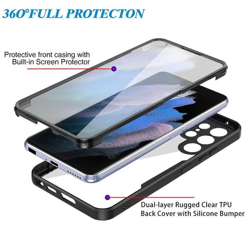 360 Full Protection Galaxy S23 Soft Clear Cover